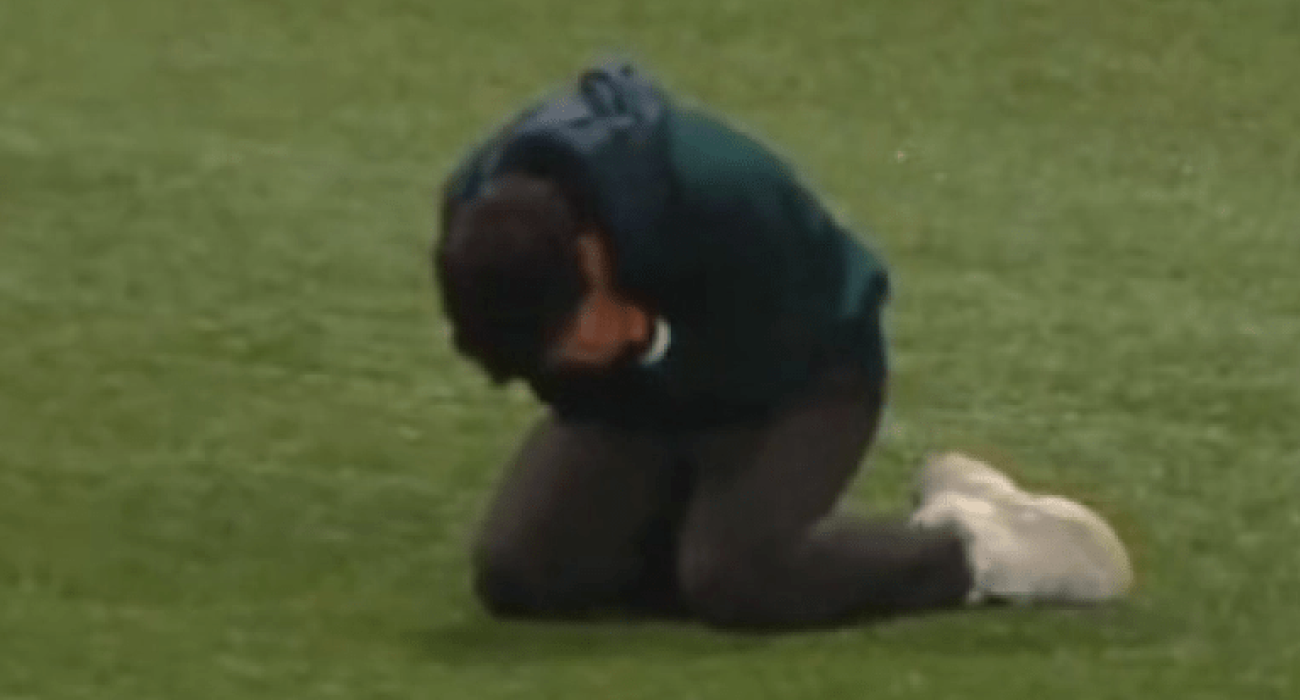 Ο Αμπέλ Φερέιρα ξεσπάει σε κλάματα μετά την πρόκριση / Screenshot Ο Αμπέλ Φερέιρα ξεσπάει σε κλάματα μετά την πρόκριση / Screenshot