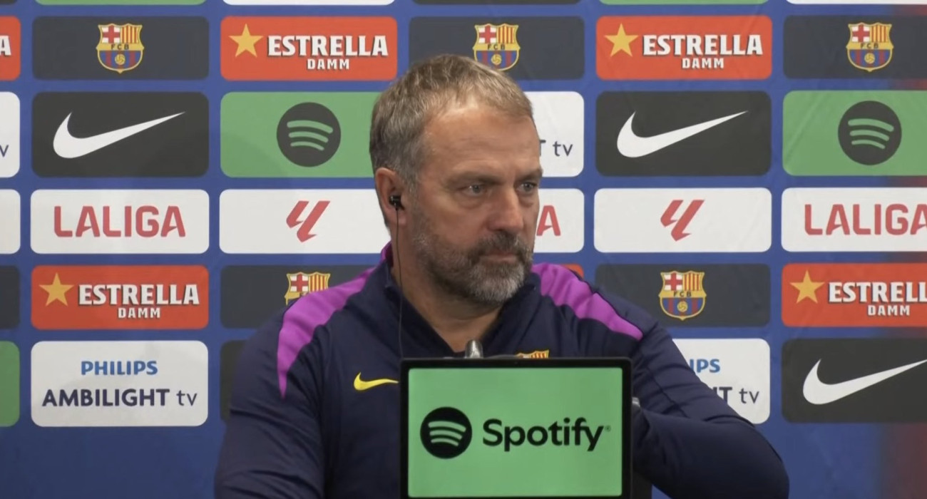 Ο Χάνσι Φλικ στη συνέντευξη Τύπου / Screenshott Ο Χάνσι Φλικ στη συνέντευξη Τύπου / Screenshott