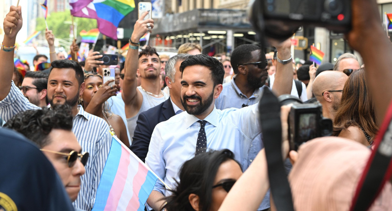 Ο υποψήφιος δήμαρχος της Νέας Υόρρκης, Ζοχράν Μαμντάνι, Πηγή:Noam Galai/Getty Images/Ideal Images