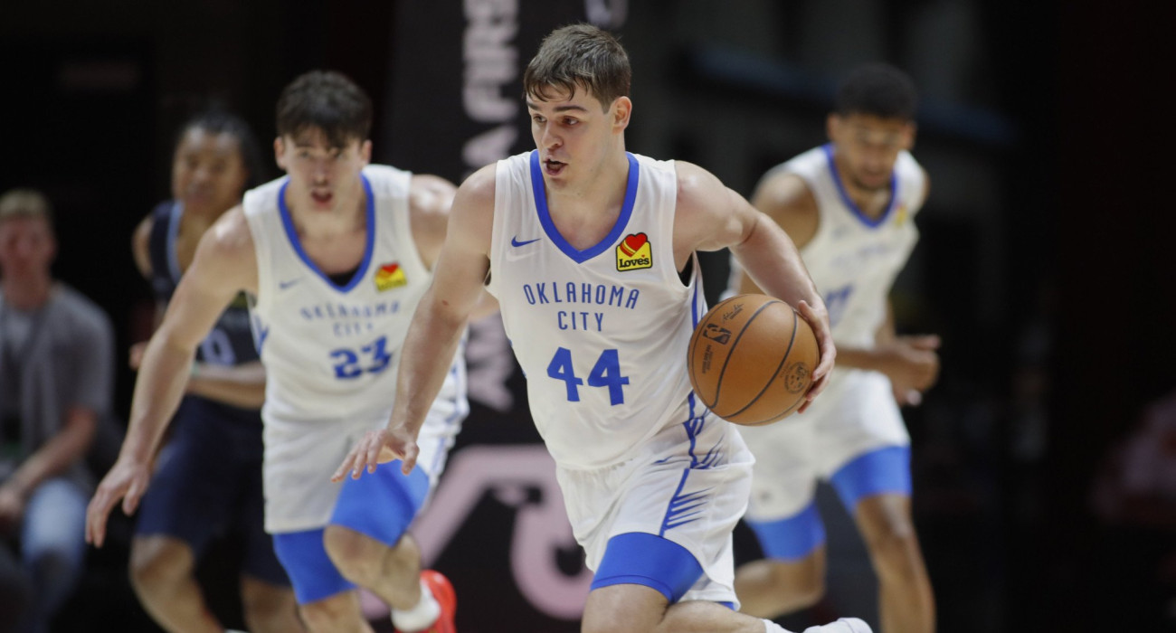 Ο Νίκολα Τόπιτς με τους Οκλαχόμα Σίτι Θάντερ, Πηγή: Chris Gardner/Getty Images/Ideal Images Ο Νίκολα Τόπιτς με τους Οκλαχόμα Σίτι Θάντερ, Πηγή: Chris Gardner/Getty Images/Ideal Images