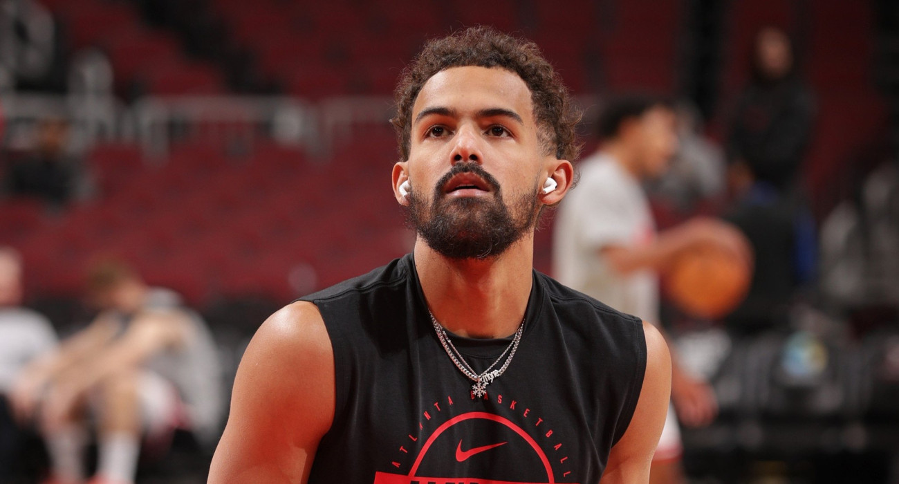 Ο Τρε Γιανγκ/Photo by Gary Dineen/NBAE via Getty Images Ο Τρε Γιανγκ/Photo by Gary Dineen/NBAE via Getty Images