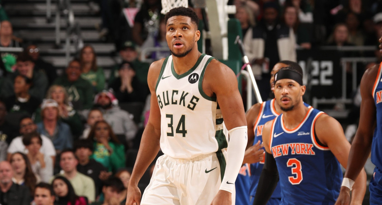 Ο Γιάννης Αντετοκούνμπο - Photo by Gary Dineen/NBAE via Getty Images Ο Γιάννης Αντετοκούνμπο - Photo by Gary Dineen/NBAE via Getty Images