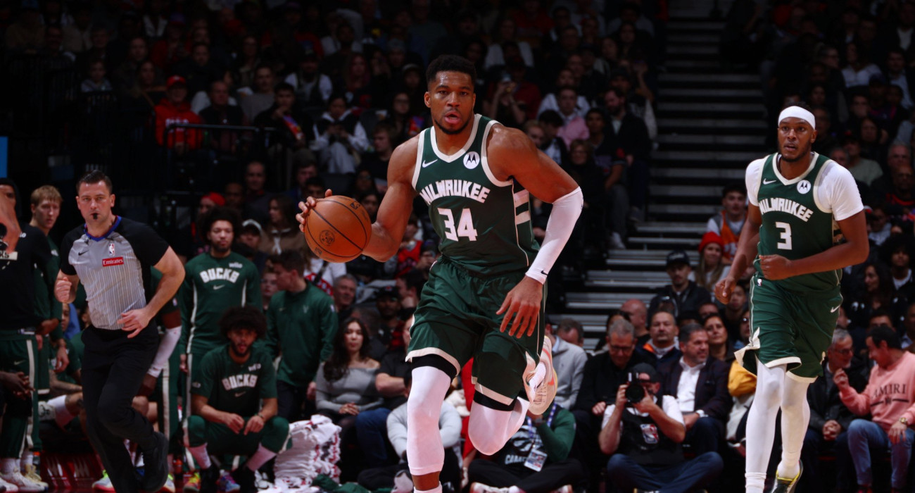 Ο Γιάννης Αντετοκούνμπο/Photo by Vaughn Ridley/NBAE via Getty Images