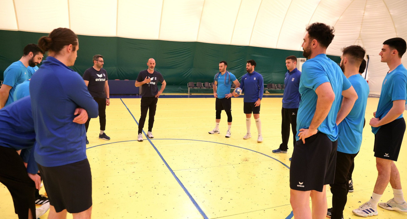 Η Εθνική ομάδα χάντμπολ / Πηγή: Intime Η Εθνική ομάδα χάντμπολ / Πηγή: Intime