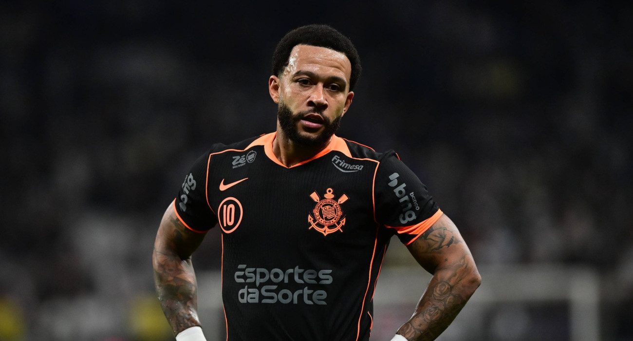 Ο Μέμφις Ντεπάι σε αγώνα της Κορίνθιανς / Πηγή: Imago Ο Μέμφις Ντεπάι σε αγώνα της Κορίνθιανς / Πηγή: Imago