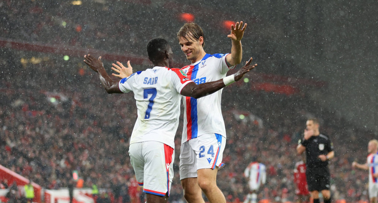 Με δύο γκολ του Ισμάιλα Σαρ η Κρίσταλ Πάλας «πάγωσε» το Άνφιλντ / Πηγή: Imago Με δύο γκολ του Ισμάιλα Σαρ η Κρίσταλ Πάλας «πάγωσε» το Άνφιλντ / Πηγή: Imago