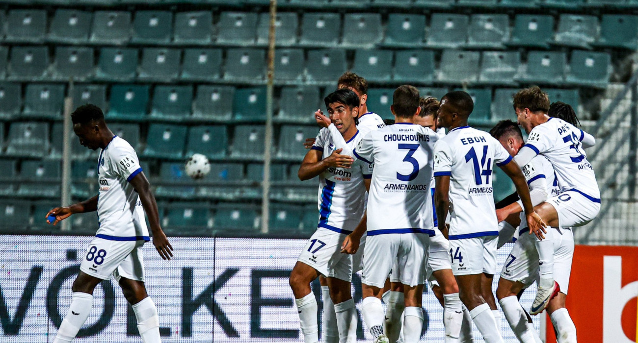 Παίκτες της Κηφισιάς πανηγυρίζουν / Πηγή: Eurokinissi Παίκτες της Κηφισιάς πανηγυρίζουν / Πηγή: Eurokinissi