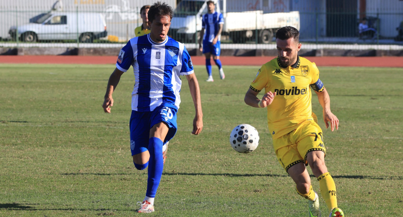 Στιγμιότυπο από την αναμέτρηση Αιγάλεω - Άρης / Πηγή: Eurokinissi Στιγμιότυπο από την αναμέτρηση Αιγάλεω - Άρης / Πηγή: Eurokinissi