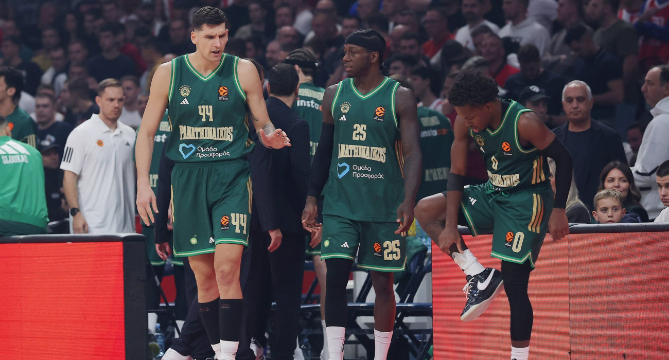 Απογοητευτική εικόνα είχε ο Παναθηναϊκός στο Βελιγράδι / Πηγή: Intime