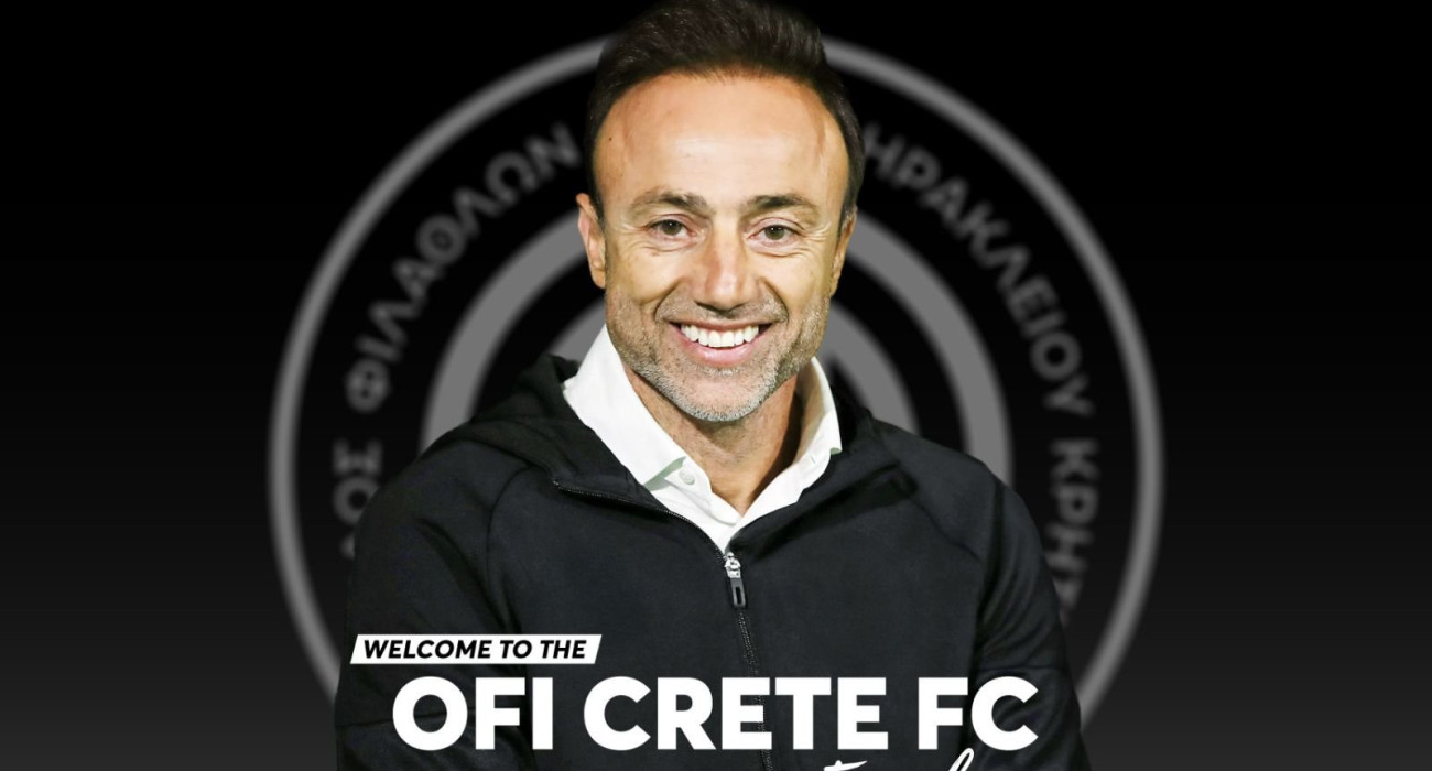 Ο Χρήστος Κόντης στον ΟΦΗ / Πηγή: oficretefc Ο Χρήστος Κόντης στον ΟΦΗ / Πηγή: oficretefc