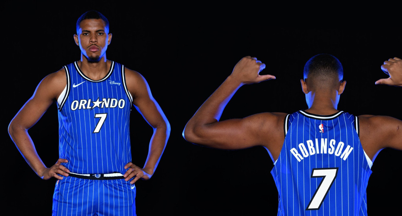 Ο Ορλάντο Ρόμπινσον ταιριάζει απόλυτα με τους Μάτζικ γιατί παίζουν στο Ορλάντο / Πηγή: Getty Images / Ideal Images