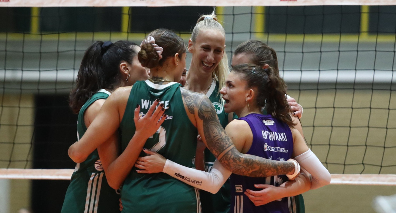 Η ομάδα του Παναθηναϊκού / Πηγή: Eurokinissi