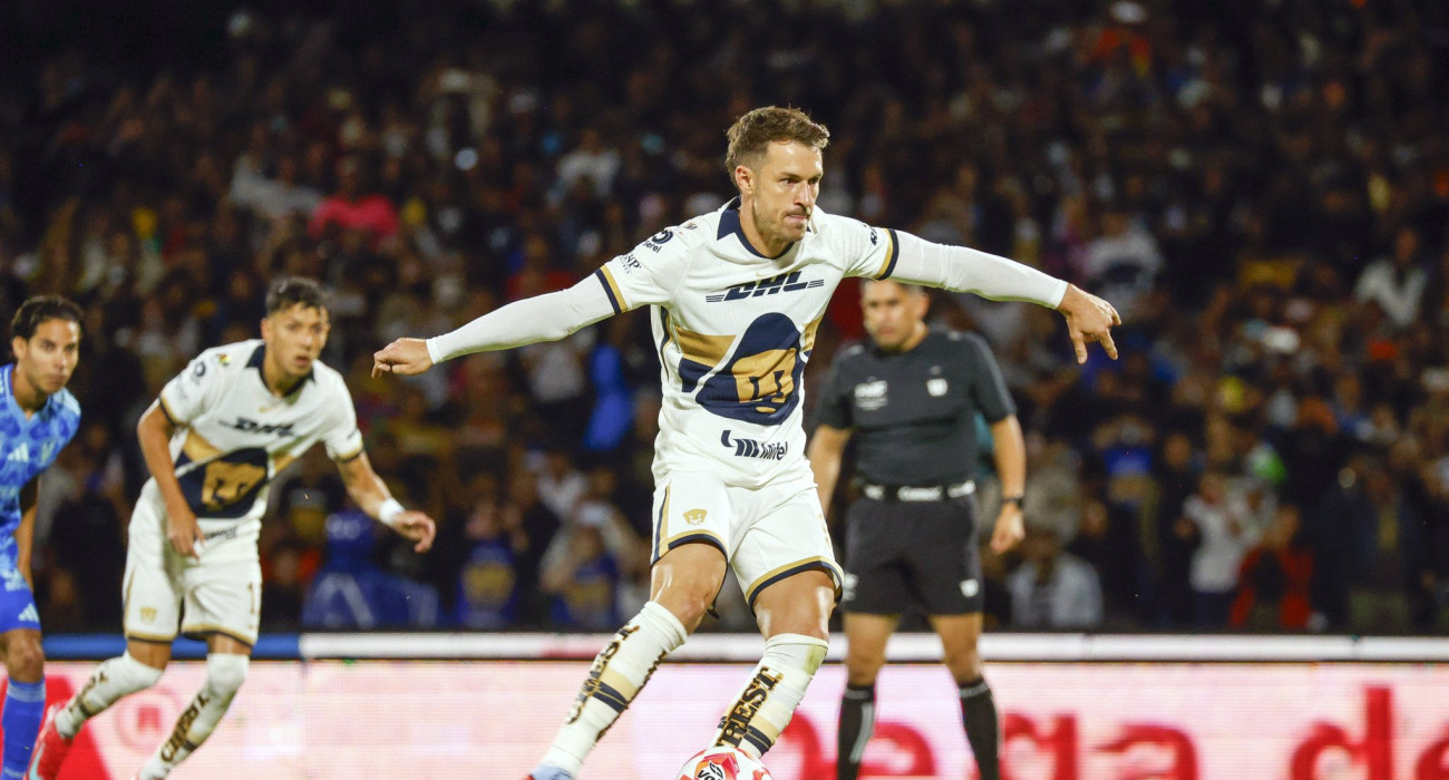 Ο Άαρον Ράμσεϊ με τη φανέλα της Πούμας / Πηγή: Imago Ο Άαρον Ράμσεϊ με τη φανέλα της Πούμας / Πηγή: Imago