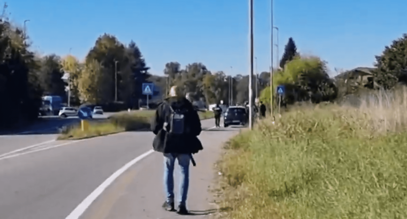 Το σημείο του ατυχήματος / Screenshot Το σημείο του ατυχήματος / Screenshot