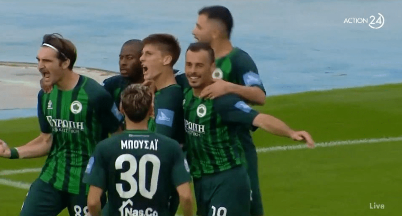 Οι παίκτες της Μαρκό πανηγυρίζουν / Screenshot Οι παίκτες της Μαρκό πανηγυρίζουν / Screenshot