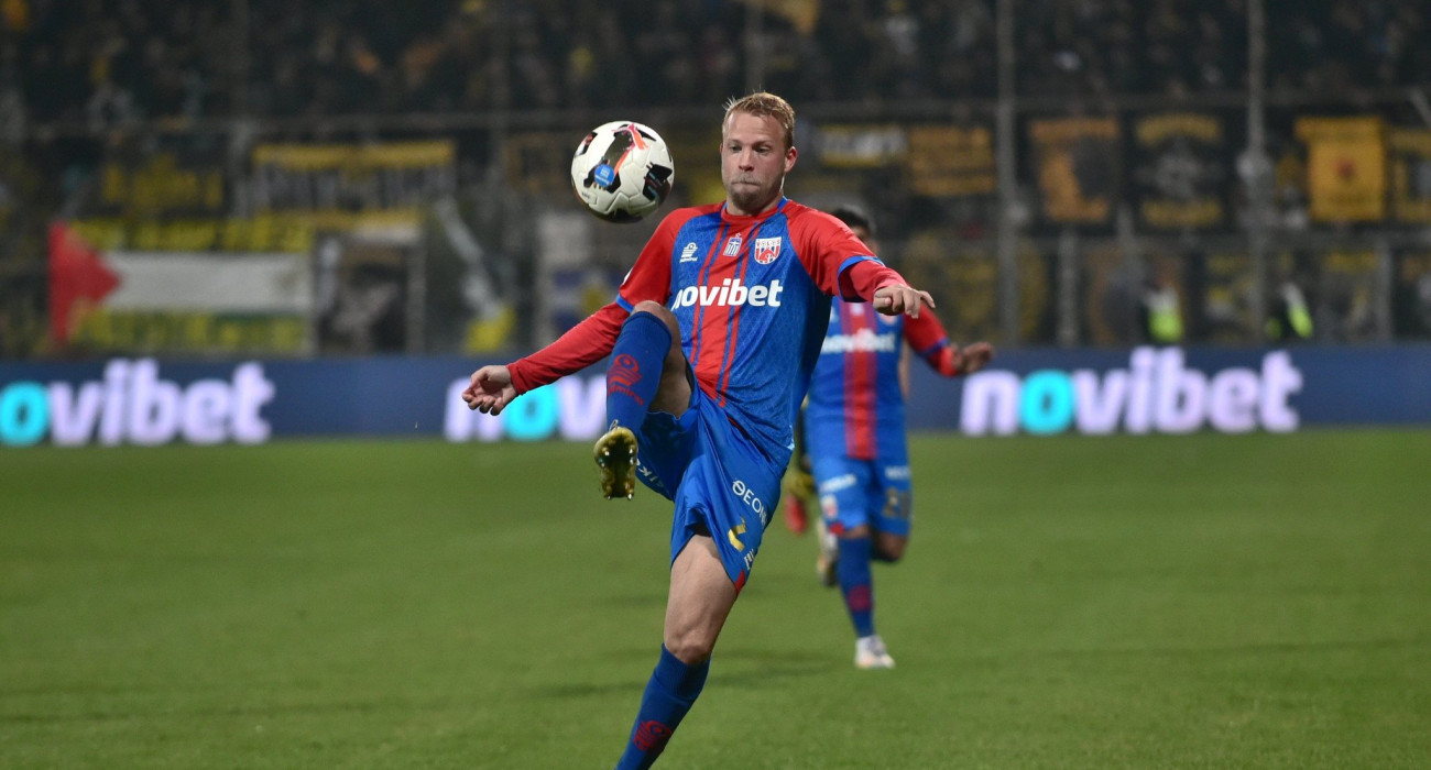 Ο Ντάνιελ Σούντγκρεν σε αγώνα του Βόλου / Πηγή: Eurokinissi