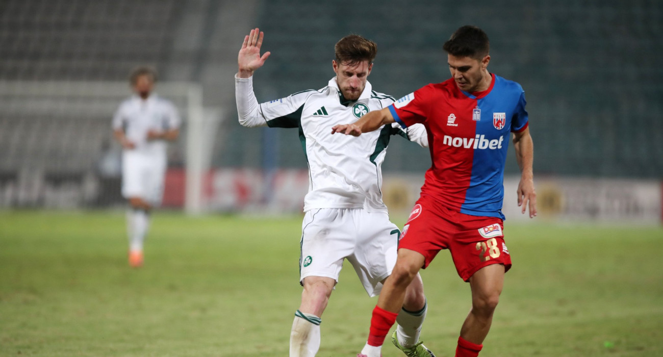 Στιγμιότυπο από το Βόλος-Παναθηναϊκός / Πηγή: Intime Στιγμιότυπο από το Βόλος-Παναθηναϊκός / Πηγή: Intime