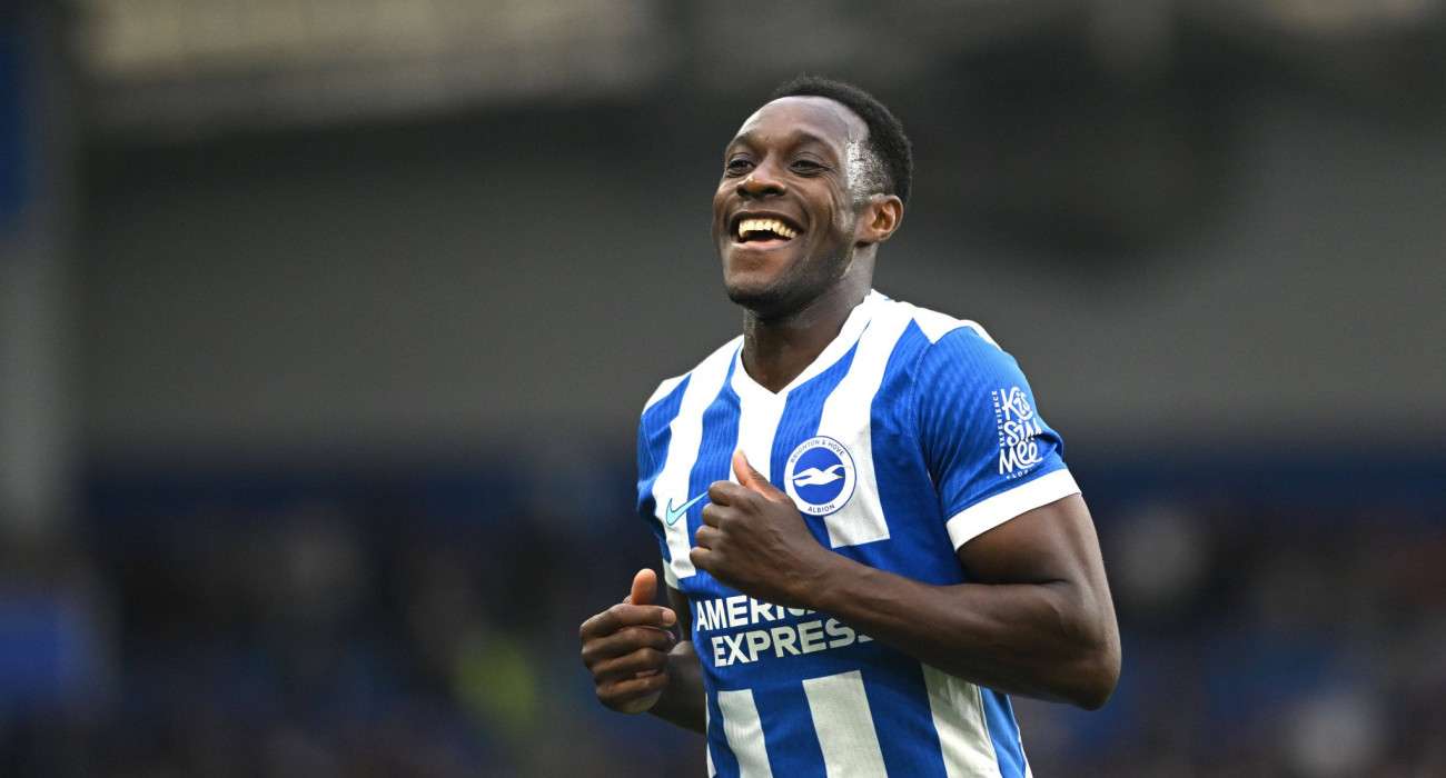 Ο Ντάνι Γουέλμπεκ σε αγώνα της Μπράιτον / Πηγή: Imago