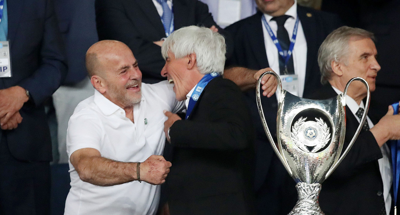 Ο Γιάννης Αλαφούζος και ο Ιβάν Γιοβάνοβιτς / Πηγή: ΙΝΤΙΜΕ