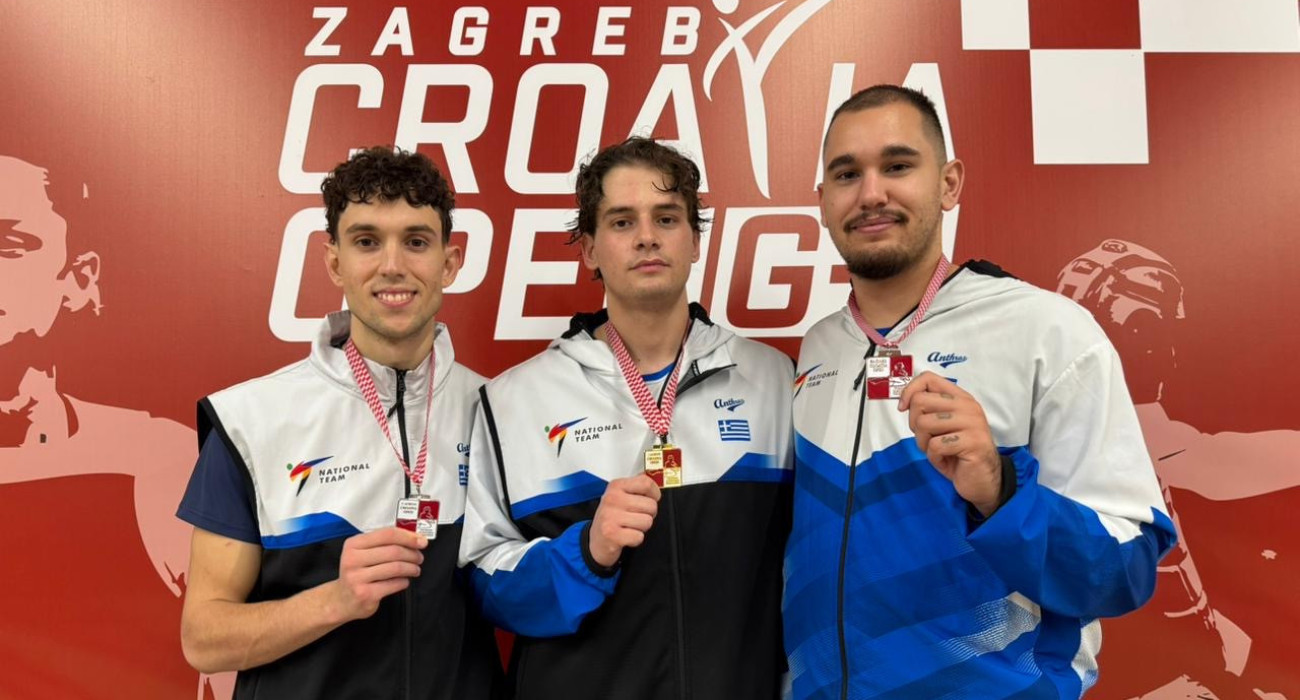 Οι Φλουσκούνης, Θολιώτης και Μιχόπουλος / Πηγή: ΕΛΟΤ