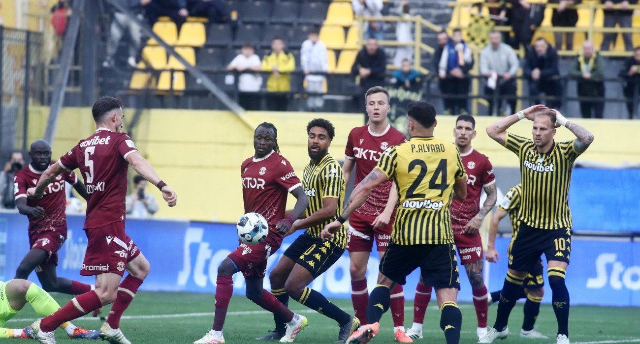 Φάση απο τον αγώνα του Αρη με τον Αστέρα Aktor/Πηγή: Intime