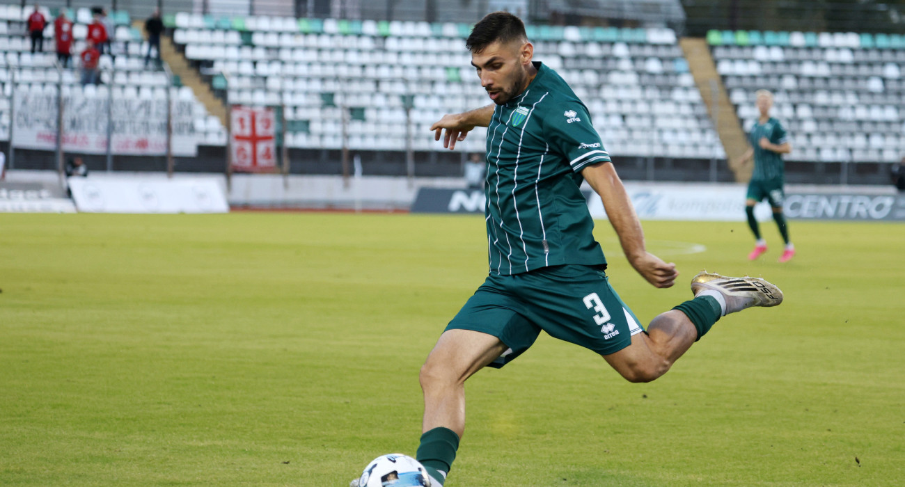 Ο Μάριος Βήχος με τη φανέλα του Λεβαδειακού / Πηγή: InTime