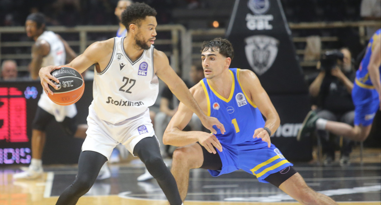 Στιγμιότυπο από το παιχνίδι Περιστέρι - ΠΑΟΚ, Πηγή: Eurokinissi