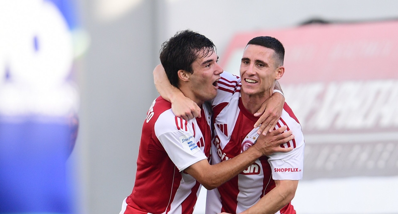 Νασιμέντο και Ποντένσε πανηγυρίζουν / Πηγή: Eurokinissi