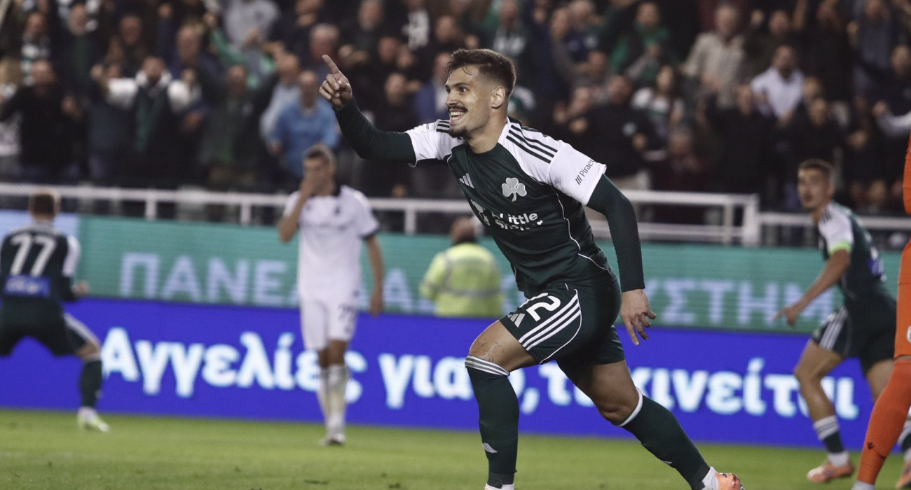 Ο Μίλος Πάντοβιτς πανηγυρίζει / Πηγή: Eurokinissi