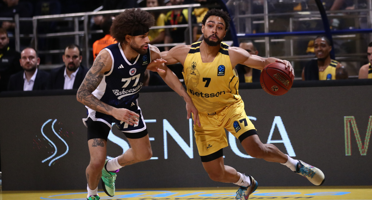 Στιγμιότυπο στο παιχνίδι ανάμεσα σε Άρη και Μπαχτσεσεχίρ για το EuroCup, Πηγή: Eurokinissi