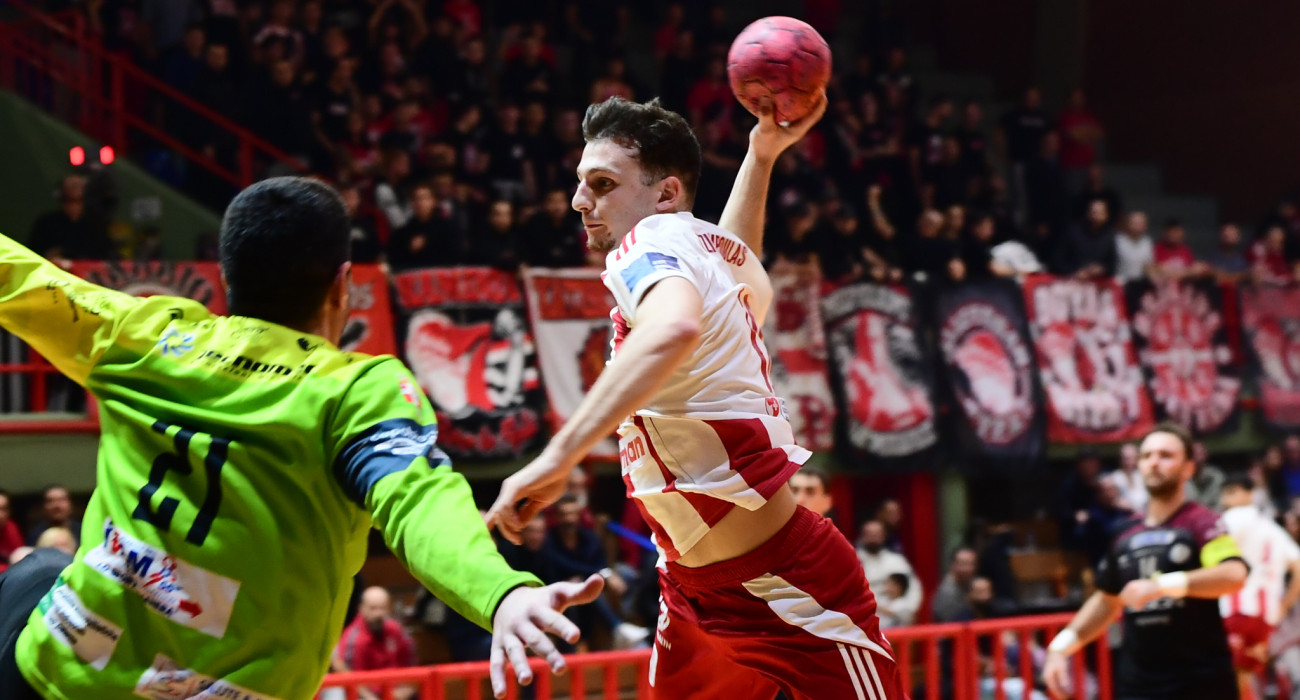 Επίθεση του Ολυμπιακού απέναντι στην Κασάνο / Πηγή: Eurokinissi