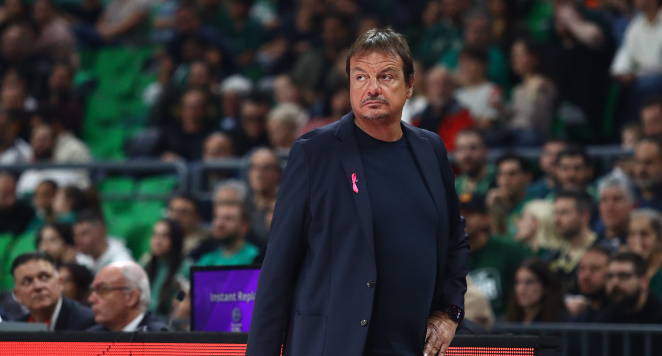 Ο Εργκίν Αταμάν στον πάγκο του Παναθηναϊκού, Πηγή: Eurokinissi