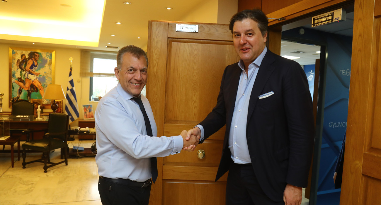 Ο Ντέγιαν Μποντιρόγκα συναντήθηκε με τον Γιάννη Βρούτση/Πηγή: