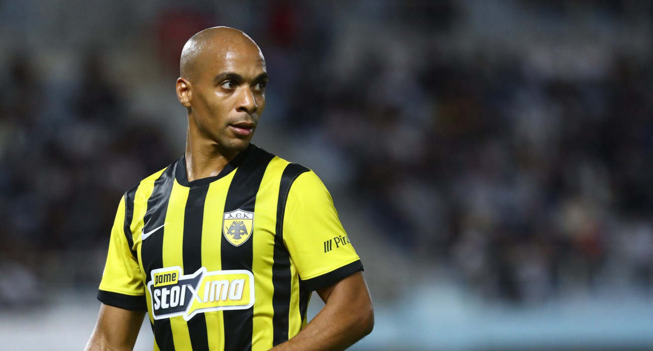 O Ζοάο Μάριο στο ΟΦΗ-ΑΕΚ / Πηγή: Eurokinissi