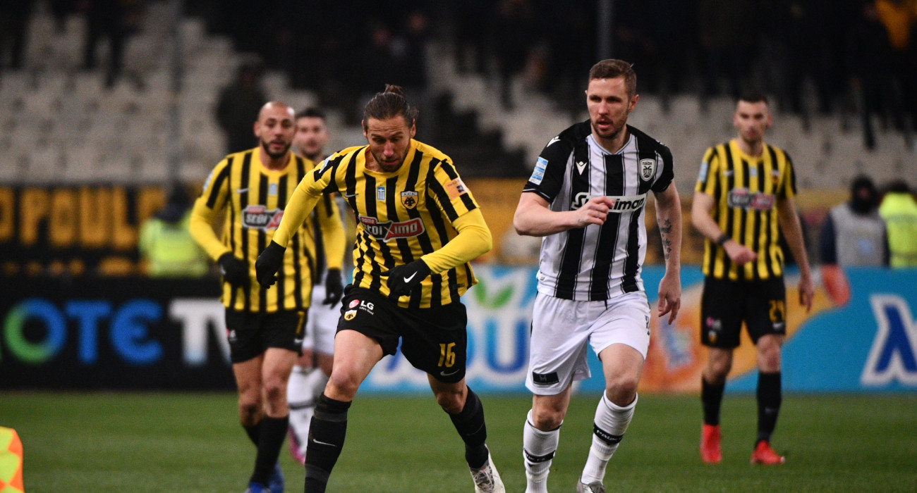 Ο Γκρεγκόρζ Κριχόβιακ σε αγώνα ΑΕΚ-ΠΑΟΚ / Πηγή: Eurokinissi