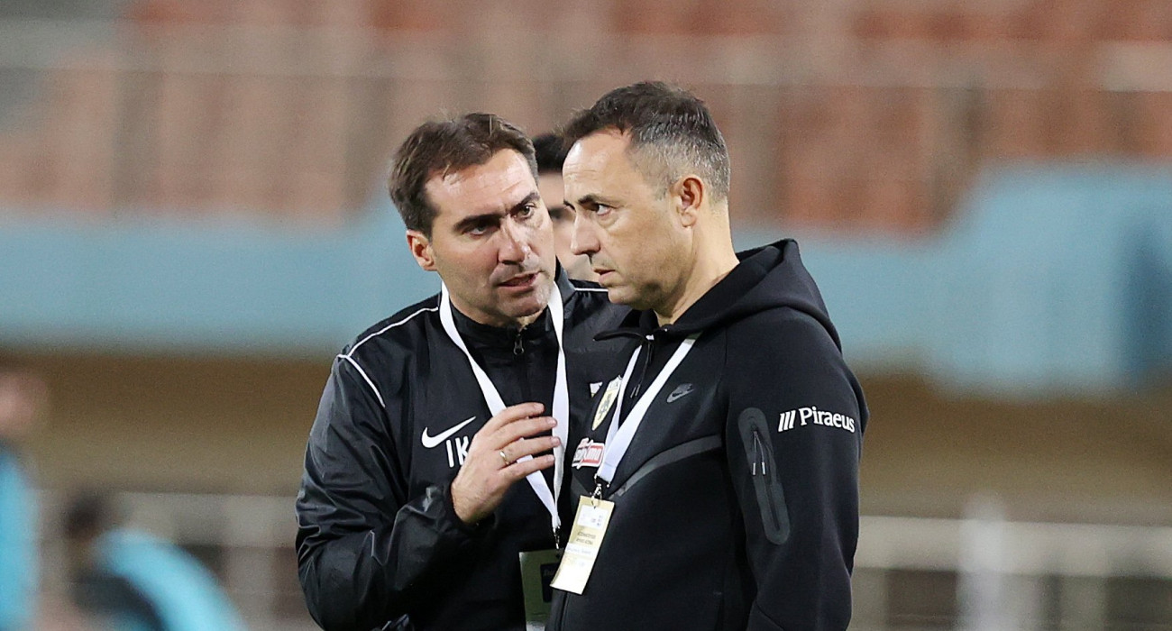 Ο Ηλίας Κυριακίδης με τον Ραντόγιε Σμίλιανιτς / Πηγή: Intime