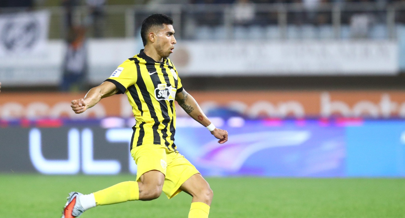 Ο Ορμπελίν Πινέδα στο ΟΦΗ-ΑΕΚ / Πηγή: Eurokinissi