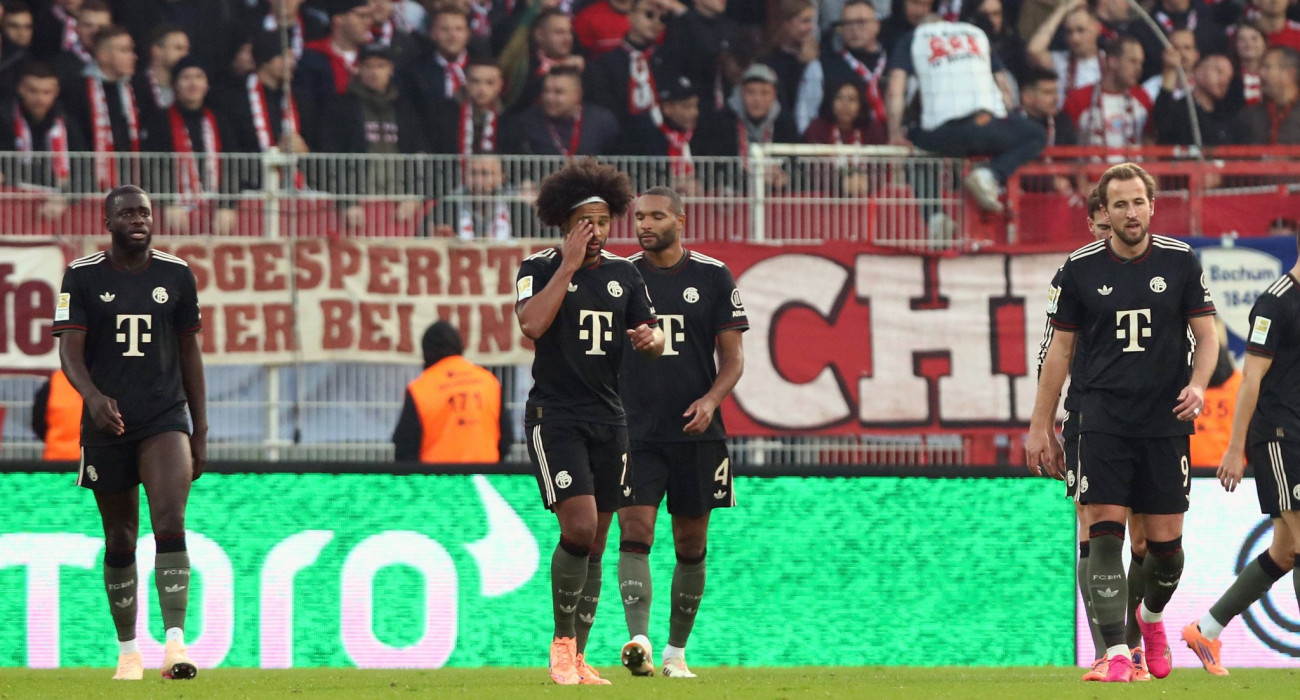 Απογοητευμένοι οι παίκτες της Μπάγερν Μονάχου / Πηγή: Imago