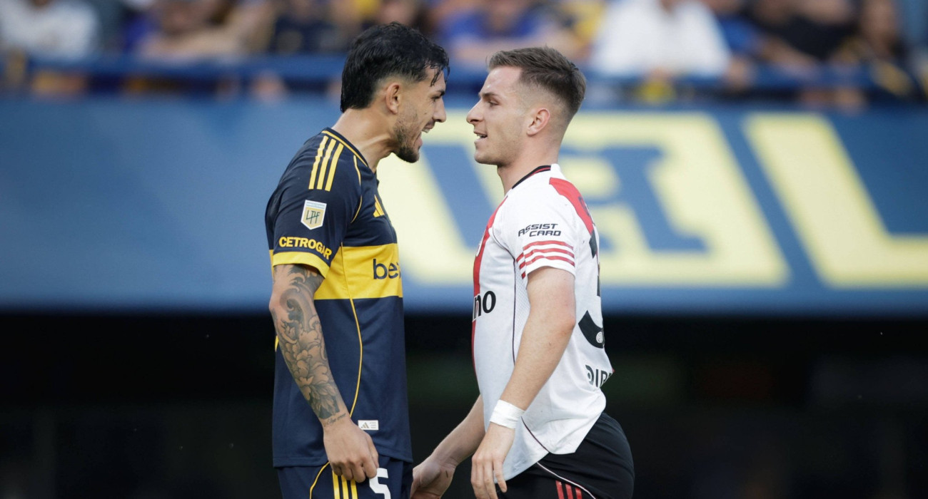 Στιγμιότυπο από την αναμέτρηση Μπόκα Τζούνιορς - Ρίβερ Πλέιτ / Πηγή: Imago