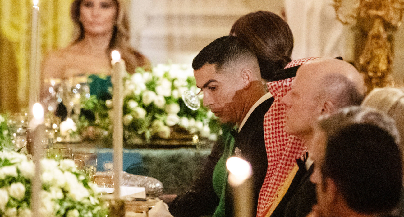 Ο Κριστιάνο Ρονάλντο στην εκδήλωση του Ντόναλντ Τραμπ / Πηγή: Imago