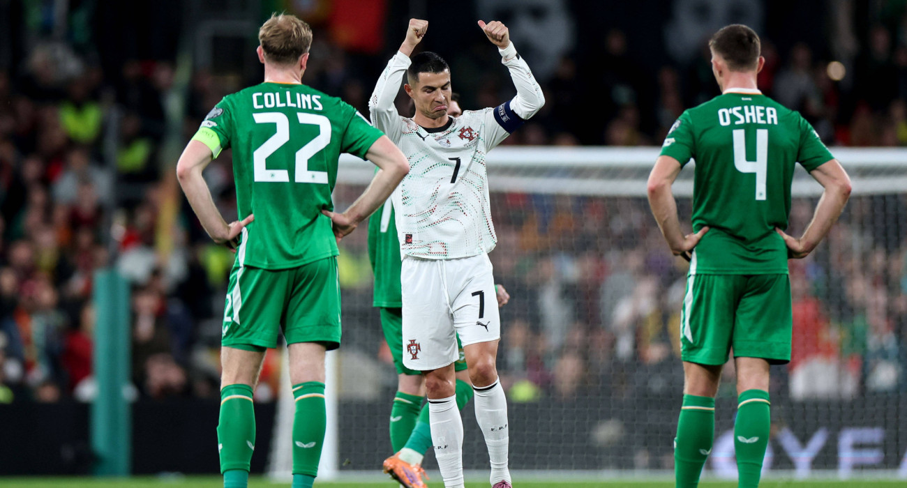 Η αντίδραση του Κριστιάνο Ρονάλντο μετά την αποβολή του / Πηγή: Imago