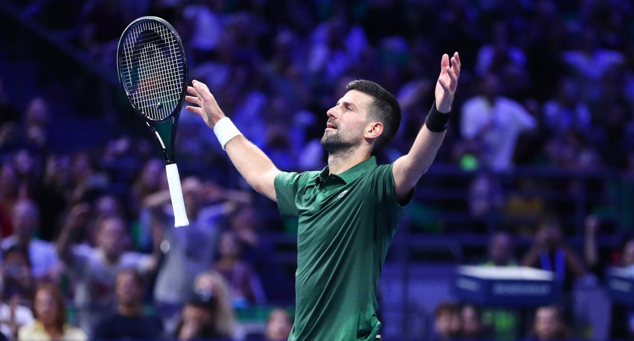 Φάση από τη νίκη του Τζόκοβιτς στο Hellenic Championship / Πηγή: Intime