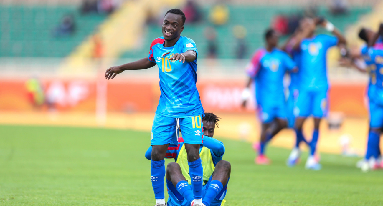 Οι παίκτες της Λαϊκής Δημοκρατίας του Κονγκό πανηγυρίζουν / Πηγή: Imago