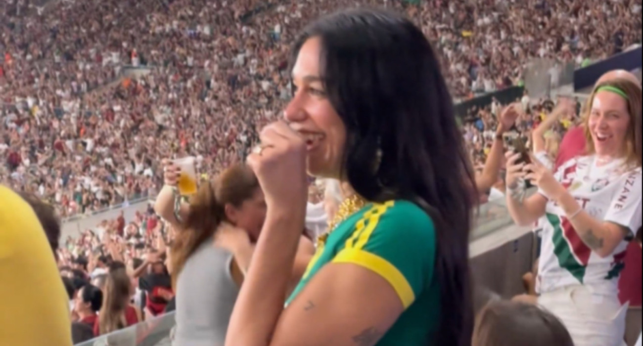 Η Ντούα Λίπα στη Βραζιλία / Screenshot