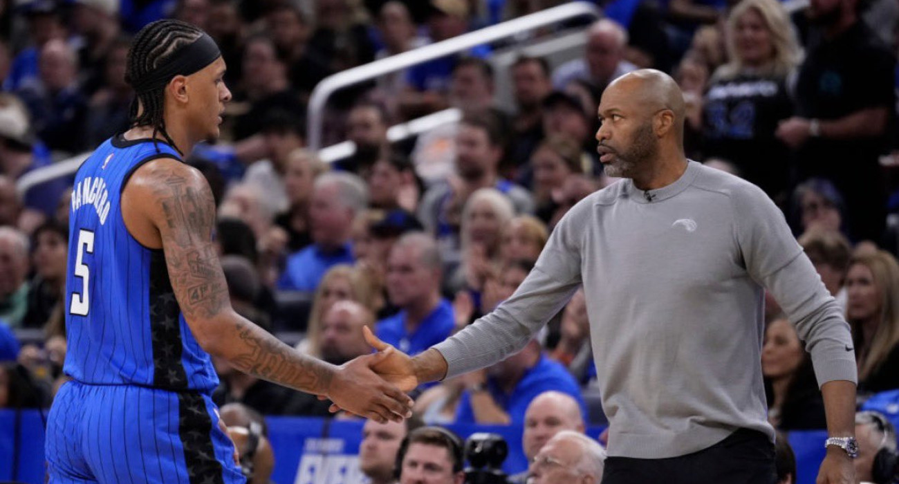 Ο Πάολο Μπανκέρο και ο Τζαμάλ Μόσλεϊ - Πηγή: Orlando Magic