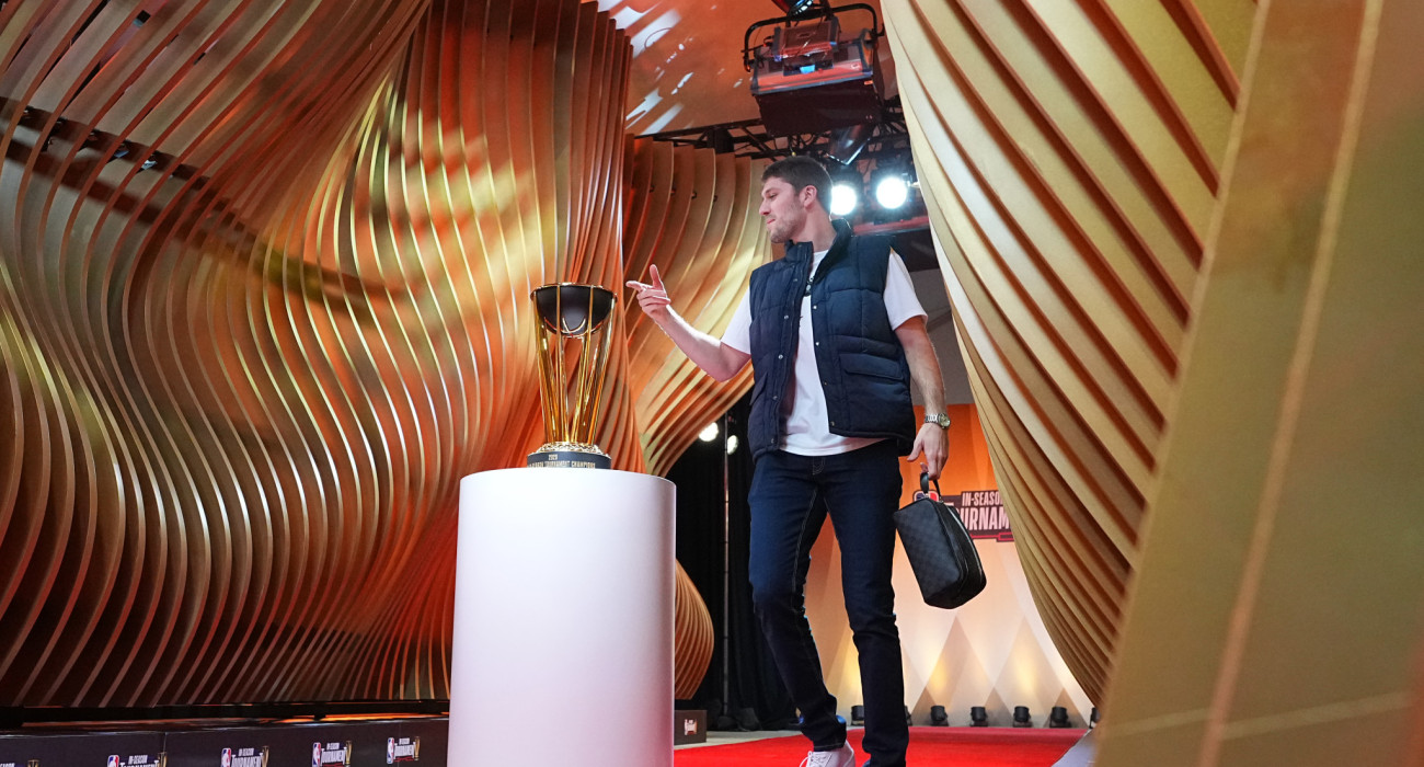 Ο Ματ Ράιαν στα ημιτελικά του NBA Cup με την ομάδα των Πέλικανς, Πηγή:NBAE via Getty Images/Ideal Images