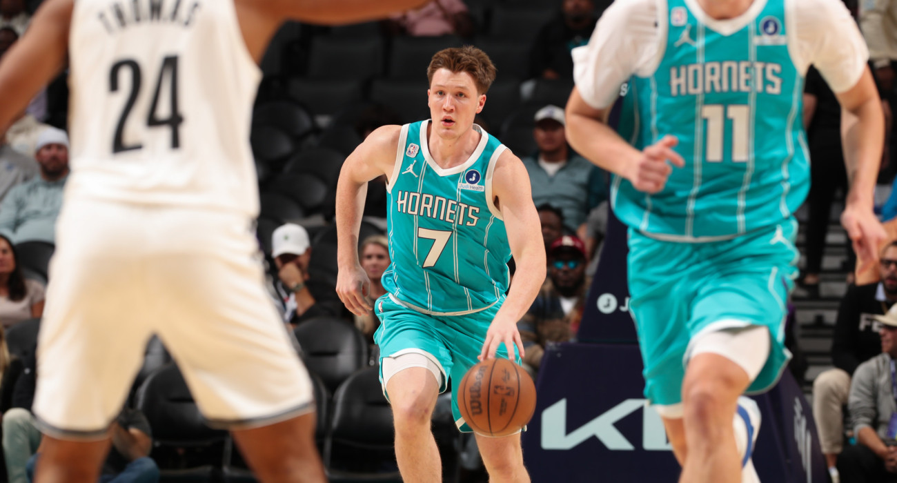 Ο νέος σουτέρ των Σάρλοτ Χόρνες, Πηγή:Stephen Gosling/NBAE via Getty Images/Ideal Images