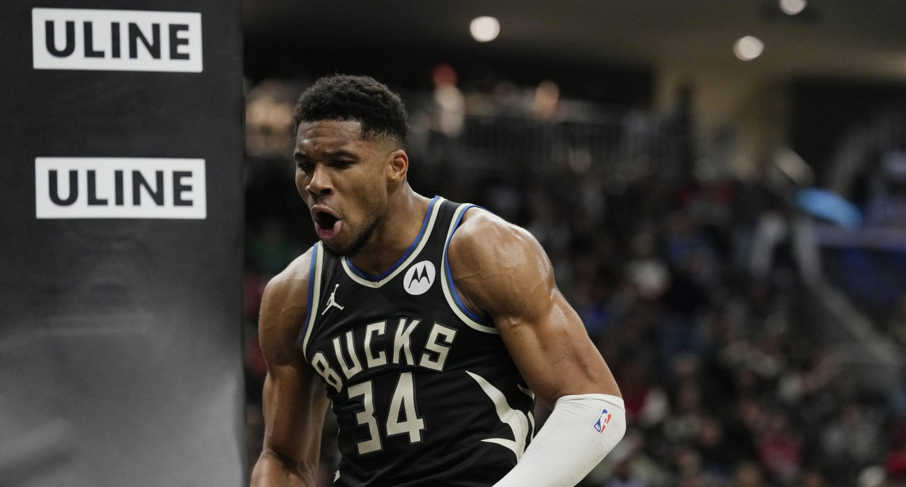 Ο Γιάννης Αντετοκούνμπο/Photo by Patrick McDermott/Getty Image