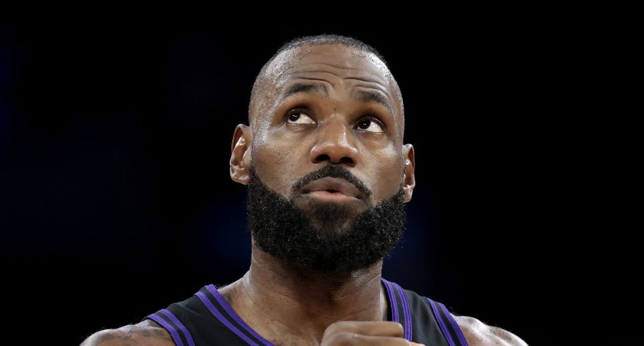 Ο ΛεΜπρόν Τζέιμς/Photo by Ronald Martinez/Getty Images