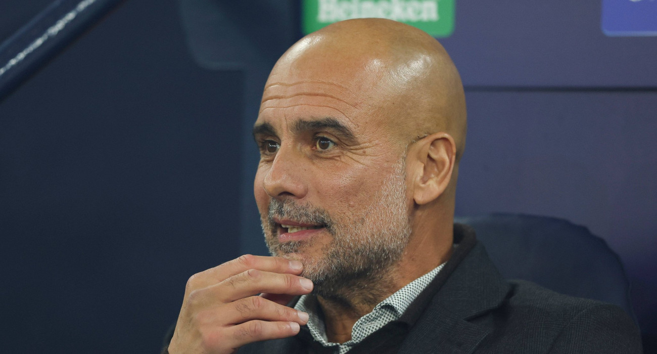 Ο Πεπ Γκουαρδιόλα στον πάγκο της Μάντσεστερ Σίτι / Πηγή: Imago